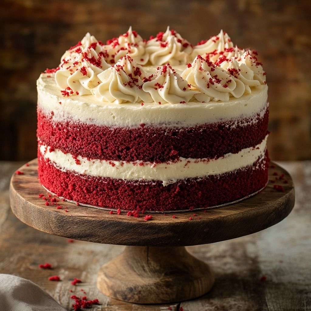 Red Velvet Cream Cheese Cake
